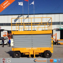 widely used CE approved mobile electric hydraulic ladder scissor lifts